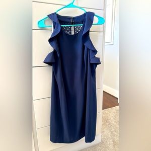 Beautiful blue halter dress. Brand new with tags
